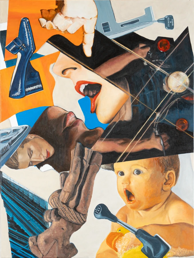 Collage I, by Jane Haycock